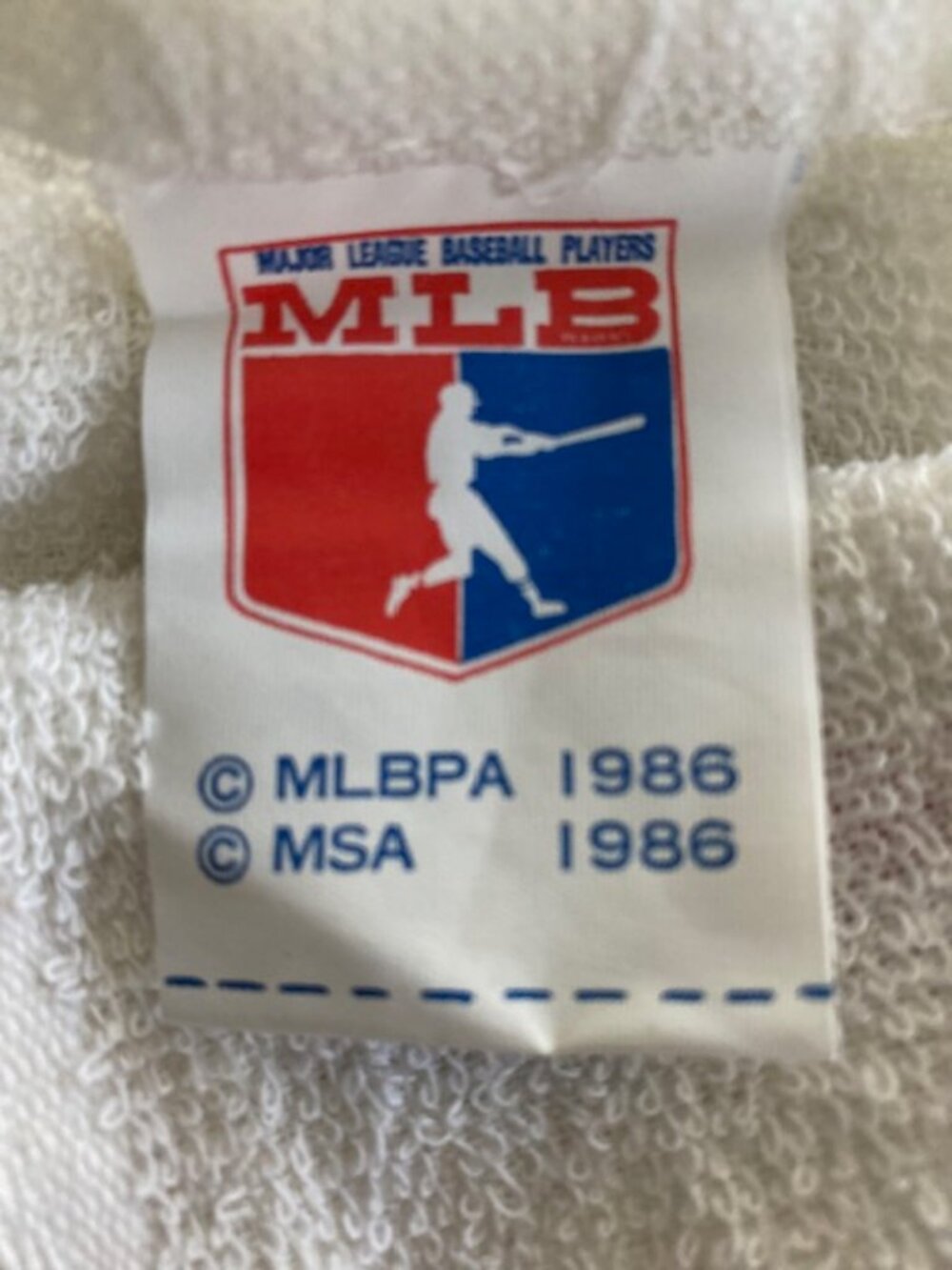 1986 MLB SUPER STARS BEACH TOWEL DON MATTINGLY, WADE BOGGS, GEORGE BRETT NEW - Picture 2 of 2
